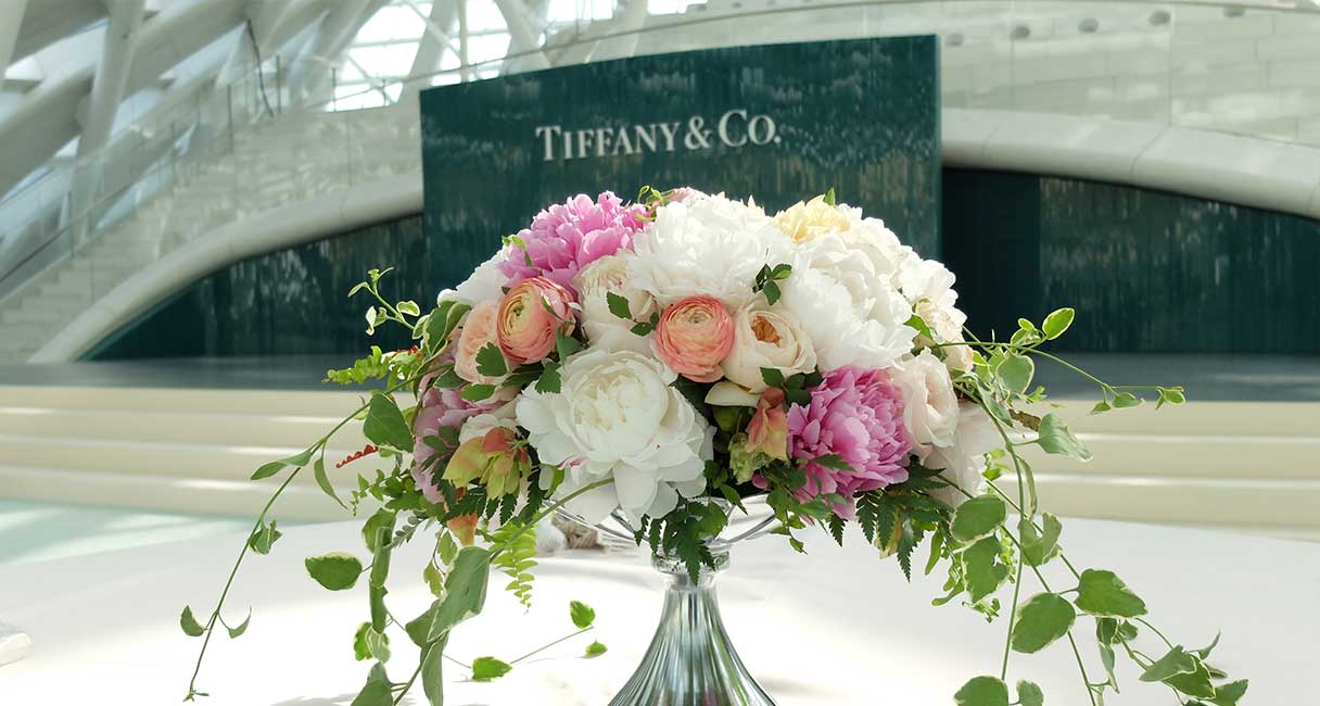 TIFFANY品牌展览花艺设计