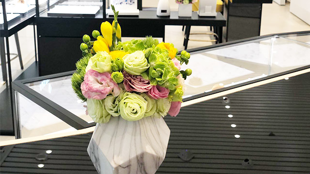 Forevermark北京店固定插花