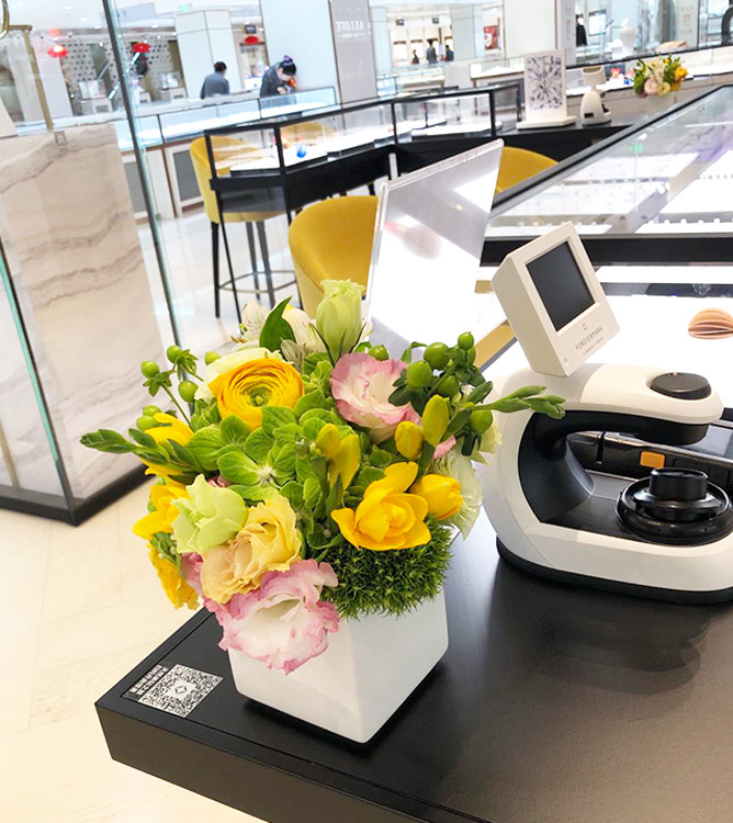 Forevermark北京店固定插花