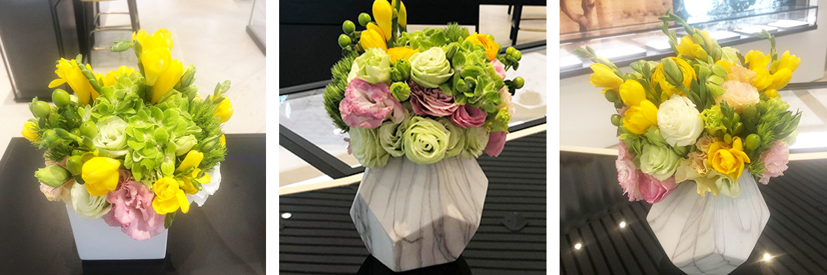 Forevermark北京店固定插花