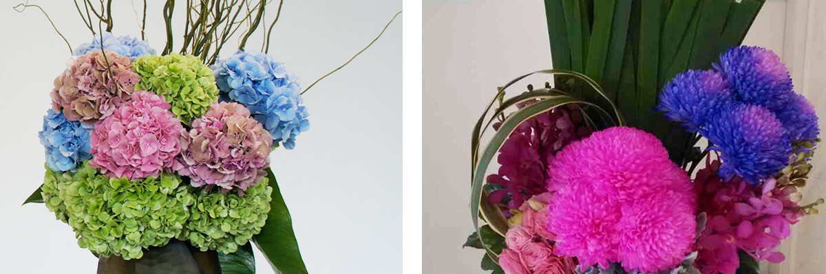 Roche总部固定插花