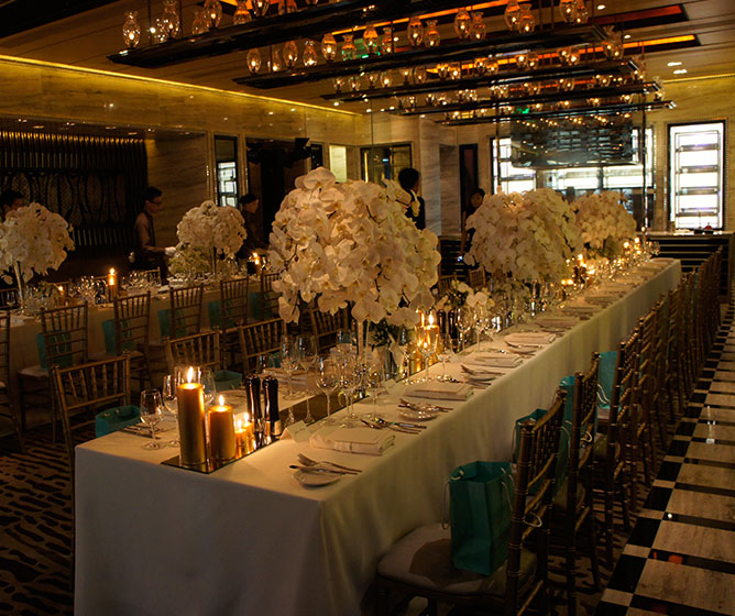 Tiffany品牌活动-了不起的盖茨比花艺设计