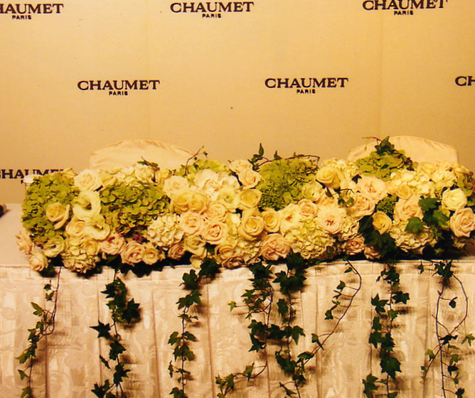 CHUMENT品牌活动花艺设计