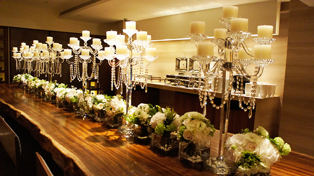 花艺设计应该如何安排私人Party宴会花艺布置呢？