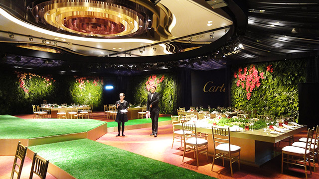 HK CARTIER 品牌晚宴活动花艺